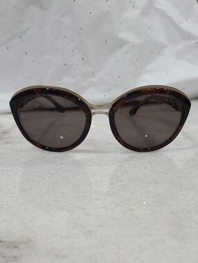 Bon Vivant PENELOPE/7238 Women's Brown Tortoiseshell Cat-eye Sunglasses.